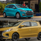 Illustration for article titled The Cheap Mitsubishi Mirage Vs. The Cheaper Chevrolet Spark: Who Ya Got?